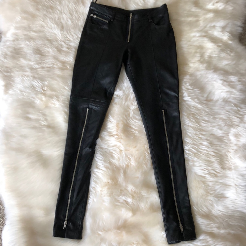 Bebe leather pants